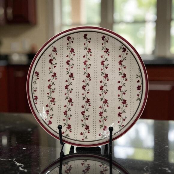 Regency American Country Collection Newcor Stoneware Williamsburg Salad Plate - Picture 1 of 6